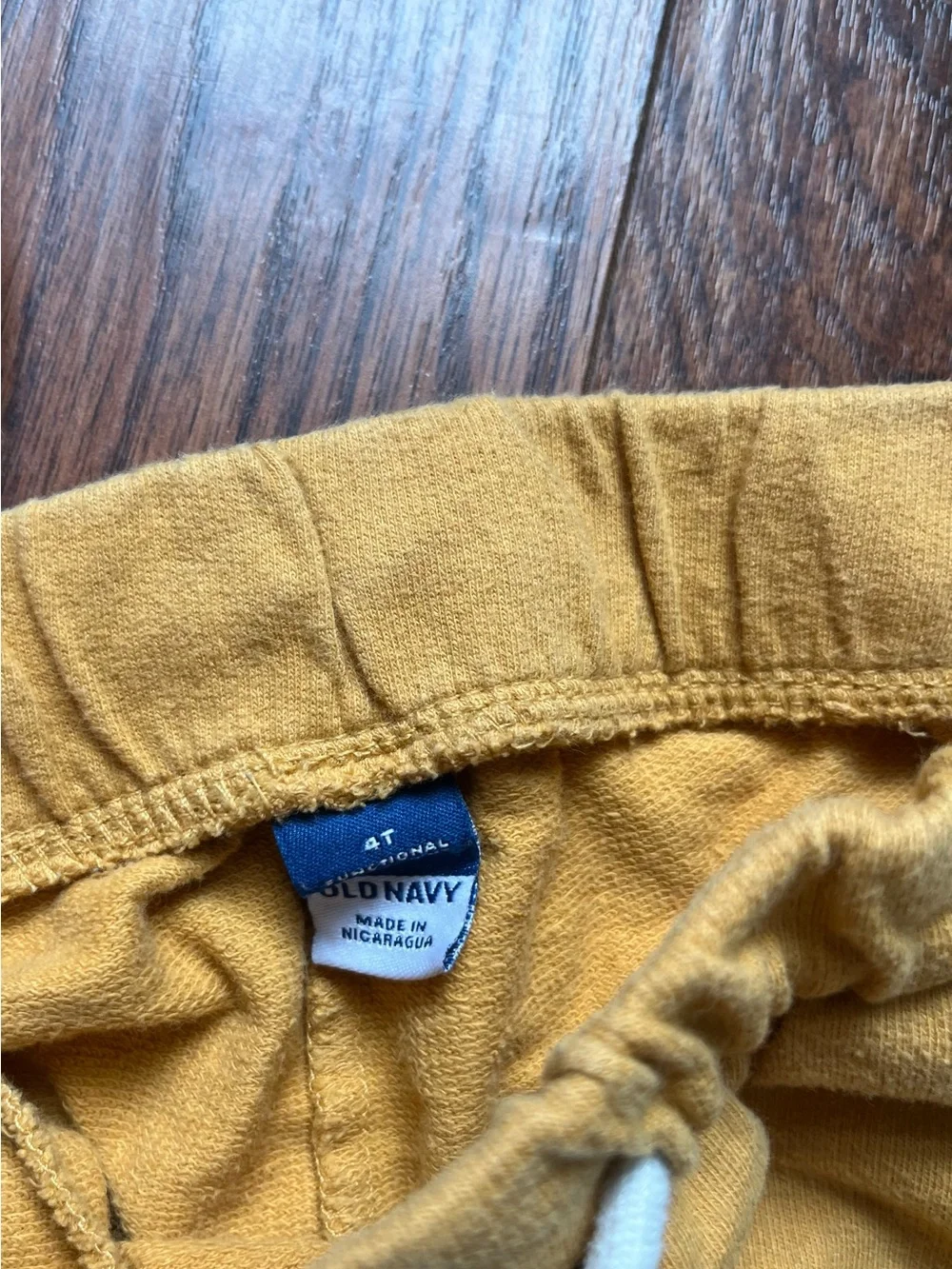 Old Navy Kids Jogger Pants in Cream, Navy, Mustard & Light Blue- Size 4T